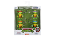Jada - Teenage Mutant Ninja Turtles 2.5in Metalfigs Keychains 4-pk (34359) LOW STOCK