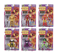 Marvel Legends Series - Iron Man Retro Collection Action Figure 6-Pack (F8998A) LOW STOCK