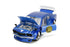 Hollywood Rides - Power Rangers 74 Mazda RX-3 w/Blue Ranger 1/24 Die-Cast Vehicle & Figure (34389)