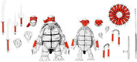 [PRE-ORDER] NECA Teenage Mutant Ninja Turtles Black & White First Sketch Turtles 2-Pack Action Figures (54499)