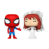 Funko Pop Marvel/Couples: Spider-Man and MJ (Mary Jane Watson) Vinyl Bobblehead Figures 2-Pack 90297 LOW STOCK