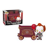 Funko Pop! Town - #49 - It: Welcome to Derry (2025 TV Series) - Pennywise Vinyl Figure & Wagon 86243 LOW STOCK