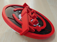 TRON: Ares (2025) - Desk Paper Weight / Novelty Pop Art - Red, Black & White - 13.5 x 13.5 x 5 cm LOW STOCK