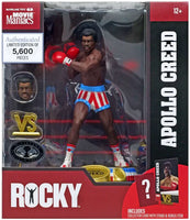 Movie Maniacs - Rocky (1976) - Apollo Creed (Platinum) Limited Edition 6-Inch Posed Figure (14051) LAST ONE!