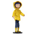 NECA - Coraline (2009) - Coraline (Yellow Raincoat) Bendy Doll (49503)