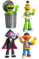 Blokees preCOOL Sesame Street Series 02 - 4 Buildable Figures: Bert, Ernie, Oscar, Count 74845/53059 LOW STOCK