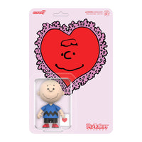 Super7 ReAction Figures - Peanuts - Charlie Brown (Valentine Delivery) 3.75 Action Figure (89949) LOW STOCK