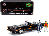 Jada Hollywood Rides DC Batman 1966 Classic TV Series Batmobile, Batman, Robin 1:18 Die-Cast w/Lights 98625 LAST ONE!