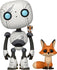 Funko Pop! Movies - The Wild Robot #1794 - Roz with Fink & Brightbill (Buddy) Vinyl Figures (89381) LOW STOCK