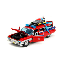 Ghostbusters Ecto-1 Transformers Mashup - 1:24 Scale Die-Cast Vehicle (35466) LOW STOCK