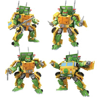 Transformers x Teenage Mutant Ninja Turtles Collaborative Party Wallop Action Figure (F9656)