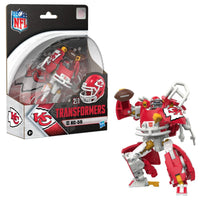 Transformers: Collaborative - NFL - Kansas City Chiefs - KC-59 Action Figure / Helmet (G2336) LOW STOCK