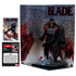 McFarlane - Marvel Collection - Blade #1 - Blade 1:6th Scale RED PLATINUM Posed Figure w/Scene 14848
