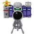 Transformers: Dramatic Capture Series DCS-5 - Decepticons Part 1: Reflector & Thundercracker (G3601)