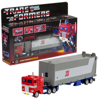 Transformers Retro G1 Collection: Optimus Prime w/Trailer (40th Anniversary) Exclusive Figure (G0153) LOW STOCK