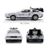 Jada Hollywood Rides Back to the Future 40 Diecast Frosted DeLorean Time Machine 1:32 (Doc Truck Box) LAST ONE!