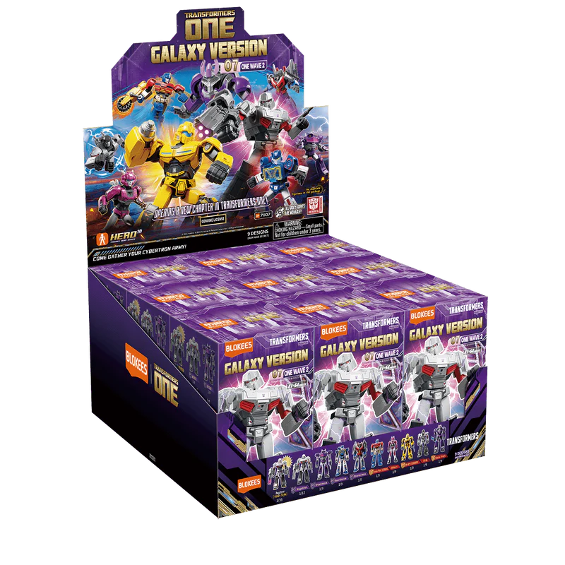 Blokees: Transformers - Galaxy Version 07 (ONE Wave 2) - Sealed Box of 9 Figure Models (71107/53064)