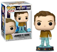 Funko Pop! Plus - Star Trek #1689 - James T. Kirk (Transporter Glitter) Vinyl Figure (83774) LOW STOCK