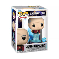 Funko Pop! Plus - Star Trek #1687 - Jean-luc Picard (Transporter Glitter) Vinyl Figure (83772)
