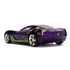 Hollywood Rides Metals Die Cast - DC The Joker (2009 Chevy Corvette Stingray) 1:32 Vehicle (24078) LOW STOCK