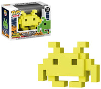 Funko Pop! 8-BIT - Space Invaders #33 - Medium Invader (Yellow) Vinyl Figure