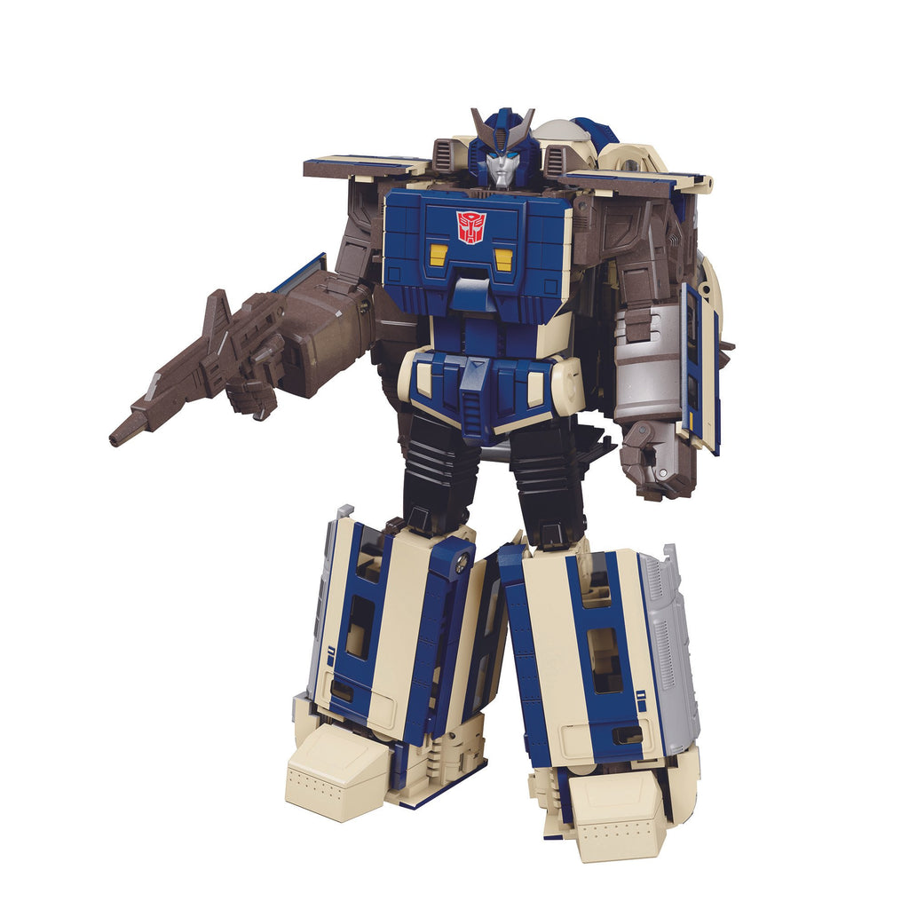 Takara Tomy Transformers Masterpiece MPG-01 Trainbot Shouki (Raiden Combiner) Action Figure (F4088) LOW STOCK