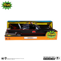 McFarlane Toys - DC Retro - Batman Classic TV Series - Batmobile 66 Vehicle (15708)