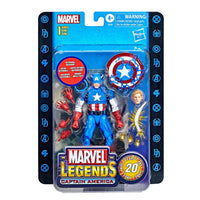 Marvel Legends: Retro Collection - 20th Anniversary Series 1 - Captain America Action Figure (F3439) LOW STOCK