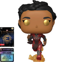 Funko Pop Marvel Eternals 734 Makkari (Entertainment Earth Exclusive) Vinyl w/Collectible Card 50785 LOW STOCK