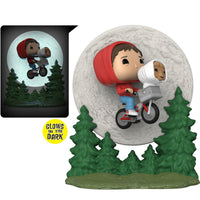 Funko Pop! Moment E.T. The Extraterrestrial 40th Anniversary Elliot & E.T. Flying Glow-in-the-Dark 50769