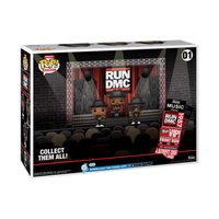 Funko Pop! Moment #01 - RUN DMC In Concert (1987) 2022 Limited Edition Deluxe Vinyl Figure Set (68402) LOW STOCK