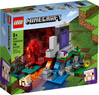 LEGO Minecraft - The Ruined Portal (21172) Retired Building Toy LOW STOCK