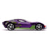 Hollywood Rides Metals Die Cast - DC The Joker (2009 Chevy Corvette Stingray) 1:32 Vehicle (24078) LOW STOCK