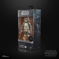 Star Wars: Black Series - The Mandalorian - Scout Trooper (Carbonized) Exclusive Action Figure F2871
