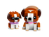 LEGO BrickHeadz: Pets - Puppy and St. Bernard Retired Building Toy (40543)