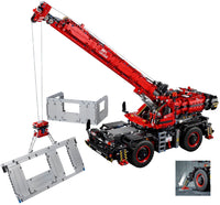 LEGO Technic - Rough Terrain Crane with Power Functions (42082) 2-in-1 Building Toy
