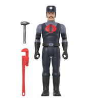 Super7 ReAction Figures - G.I. Joe - Snakeling Cobra Recruit (Mustache - Tan) Action Figure (82000) LOW STOCK
