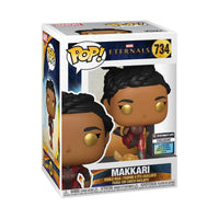 Funko Pop Marvel Eternals 734 Makkari (Entertainment Earth Exclusive) Vinyl w/Collectible Card 50785 LOW STOCK