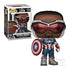 Funko Pop! Marvel #814 - The Falcon and the Winter Soldier - Captain America Vinyl Figure LOW STOCK