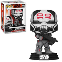 Funko Pop! Star Wars #443 - Star Wars: The Bad Batch - Wrecker Vinyl Figure LOW STOCK