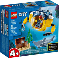 LEGO City - Ocean Mini-Submarine (60263) Retired Building Toy LOW STOCK