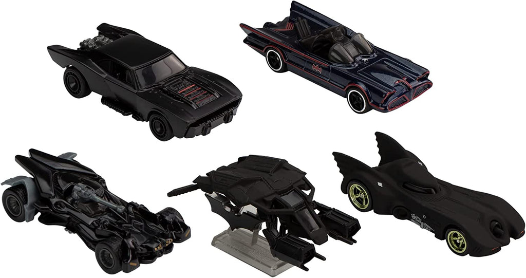 Hot Wheels Collectors - Premium Batman Batmobile Bundle 5-Pack (GRM17) LAST ONE!