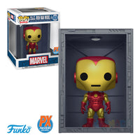 Funko Pop Deluxe 1036 Hall of Armor: Iron Man Model 4 (Classic Red/Gold Armor) PX Vinyl Figure 62781 LOW STOCK