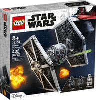 LEGO Star Wars (Episode IV: A New Hope) Galactic Empire Imperial TIE Fighter Building Toy Set 75300 LOW STOCK