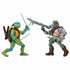 TMNT Teenage Mutant Ninja Turtles: Classic - Leonardo vs Rocksteady 2-Pack Action Figures (81276) LOW STOCK