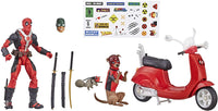 Marvel Legends Ultimate Riders Deadpool Corps 6-Inch Action Figures with Scooter (E4702)