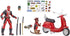 Marvel Legends Ultimate Riders Deadpool Corps 6-Inch Action Figures with Scooter (E4702)