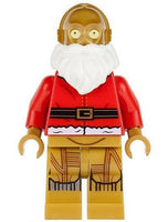 Star Wars - C3PO (Santa Suit) Custom Minifigure