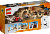 LEGO Jurassic World - Dominion - Atrociraptor Dinosaur: Bike Chase (76945) Retired Building Toy LOW STOCK