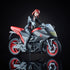 Marvel Legends - Ultimate Riders - Black Widow Action Figure with Motorcycle (E1375)